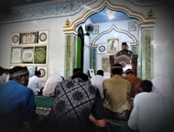 Sudiyanto SPd I, Ajak Jamaah Bersyukur Atas Rahmat dan Nikmat Allah Berikan Kepada Kita