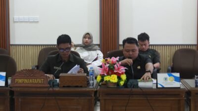 Komisi III DPRD Belitung, Gelar RDP Terkait Pembangunan Stadion Olahraga Terpadu dan Rehabilitasi Lintasan Atletik Stadion Pangkallalang
