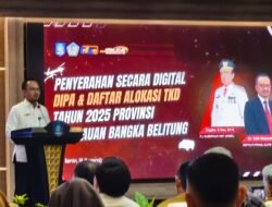 Sugiono Serahkan DIPA dan TKD 2025 secara Digital Didampingi Edih Mulyadi