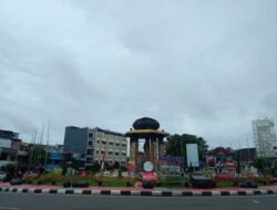 Tulisan Satam Square, di Kota Tanjungpandan Akan Berubah Nama