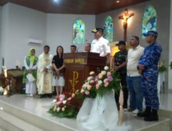 Pj Bupati Belitung Bersama Forkopimda Pantau Perayaan Malam Natal di Tanjungpandan