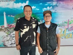 Silaturahmi dengan PJ Bupati Belitung, Mikron Sampaikan Pesan-pesan Inspiratif