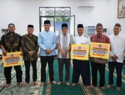 Pj Gubernur Babel Buka Puasa Bersama Para Ulama di Rumah Dinas Bupati Belitung