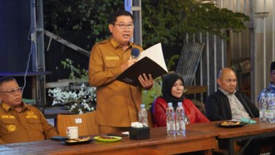 Bupati Bahas Kondisi Sungai Lenggang dan Ancaman Terhadap Kualitas Air Bersih di Beltim