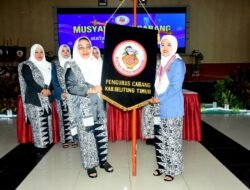Luthfiah Tepilih Kembali Sebagai Ketua IBI Beltim Periode 2023 – 2028