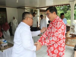 Khairil Anwar Gelar Open House, Bupati Beltim Hadir di Rumah Dinas Wabup