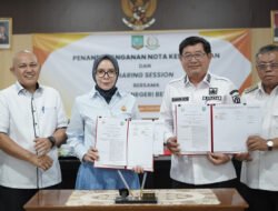 Pemkab dan Kejari Beltim Teken MoU Dukung Pelayanan Publik dan Pembangunan Strategis