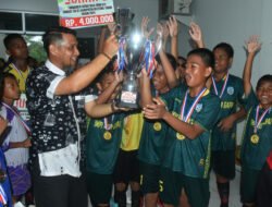 Turnamen Sepak Bola Mini U-12 Tingkat Kabupaten Meriah Meski Tanpa Anggaran Resmi
