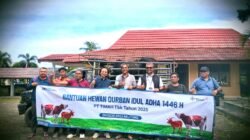 Serahkan Bantuan Hewan Kurban, Yudi Ariyanto: Terima Kasih PT Timah Tbk