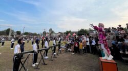 Drumband Pelajar Bikin Heboh Manggar, Jadi Pembuka Meriah Konser Shabrina