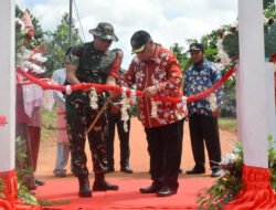 Jalan Penghubung Dua Dusun di Simpang Pesak Resmi Dibuka, Hasil TMMD ke-125