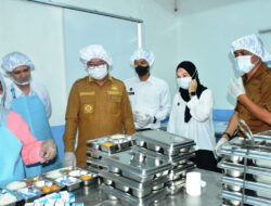 Bupati Beltim Resmikan Dapur MBG Pertama di Manggar, Tekankan Pentingnya Kebersihan