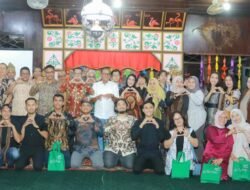 Bupati dan Wakil Bupati, Hadiri Makan Bedulang Bersama Peserta Famtrip Dispar Belitung 2025