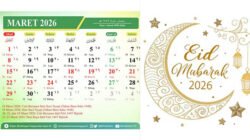 Libur Idul Fitri 2026: Tanggal Merah, Cuti Bersama dan Jadwal Long Weekend