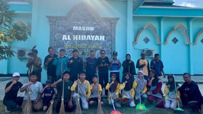 Persiapan Ramadhan 2026, Kemenag Belitung Timur Bersih-bersih Masjid Al Hidayah Manggar