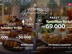 Bukber Seru di Dafam Resort Belitung, Nikmati Paket Ramadan Berkah Berbagai Menu Nusantara
