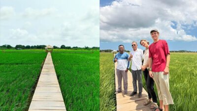 Kreatif! Desa Gantung Ubah Lahan Tidur Jadi Wisata Agro yang Menarik di Beltim