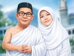 Pesan WhatsApp Dodi Hendriyanto berisi ungkapan maaf dan doa sebelum berangkat haji bersama putrinya Kania Sabita Ahada.