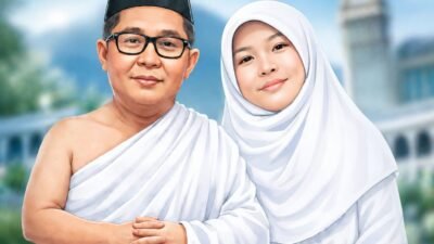 Pesan WhatsApp Dodi Hendriyanto berisi ungkapan maaf dan doa sebelum berangkat haji bersama putrinya Kania Sabita Ahada.
