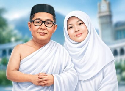 Pesan WhatsApp Dodi Hendriyanto berisi ungkapan maaf dan doa sebelum berangkat haji bersama putrinya Kania Sabita Ahada.