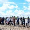 Penanaman 2.500 bibit mangrove oleh TCI dan warga di Desa Juru Sebrang, Belitung